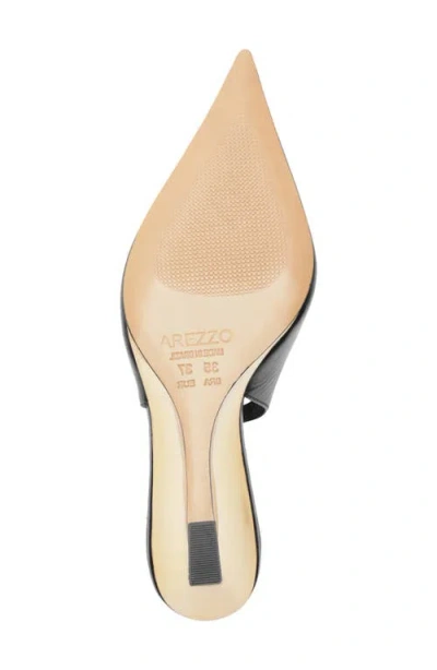 Arezzo Rowen Slingback Wedge Pump In Black