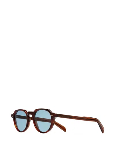 Cutler And Gross Geometric-frame Sunglasses In Multi
