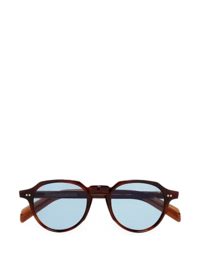 Cutler And Gross Geometric-frame Sunglasses In Multi