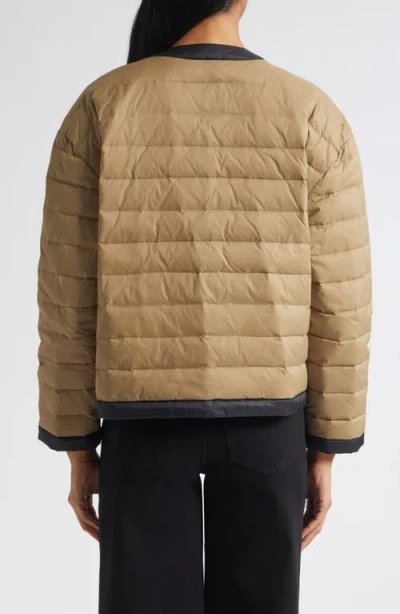 Veronica Beard Pearson Dickey Down Jacket In Nude