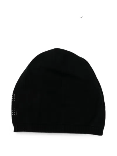 Mastermind Japan Beaded Beanie In Black