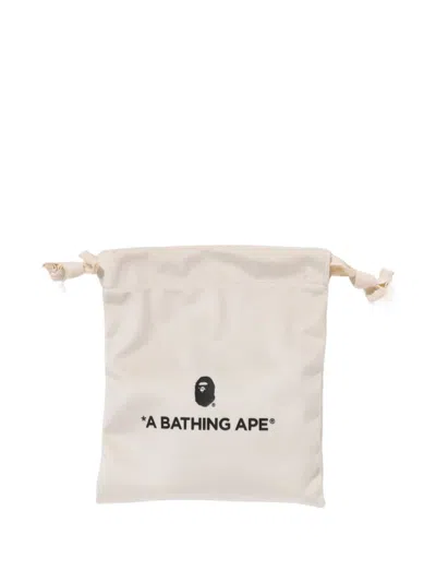 A Bathing Ape Mini Abc Camo Wallet In Pink