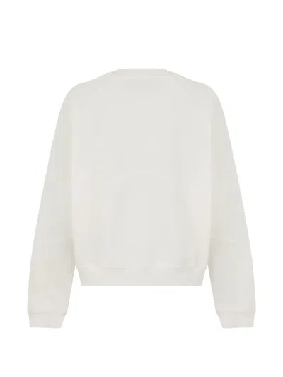 John Richmond Logo-patch Sweatshirt In Neutrals