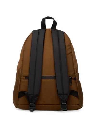 Lacoste Logo-patch Backpack In Brown