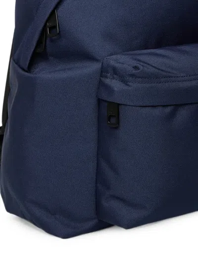 Lacoste Logo-patch Backpack In Blue