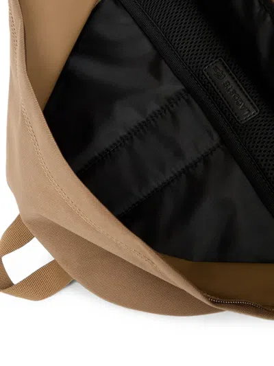 Lacoste Neocroc Logo-patch Zip-around Backpack In Neutral