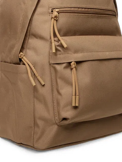 Lacoste Neocroc Logo-patch Zip-around Backpack In Neutral