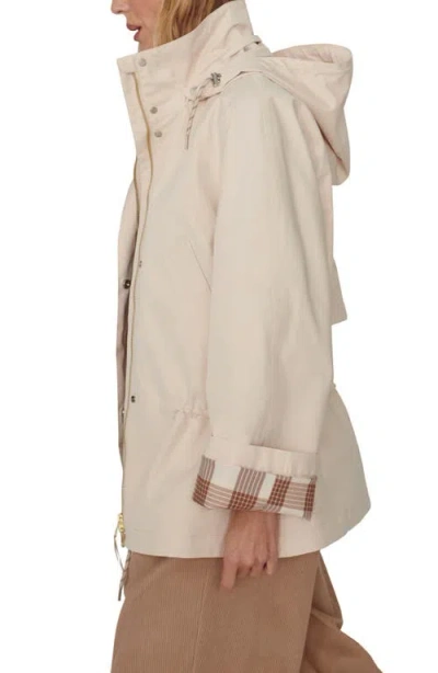Varley Etta Short Rain Jacket In White
