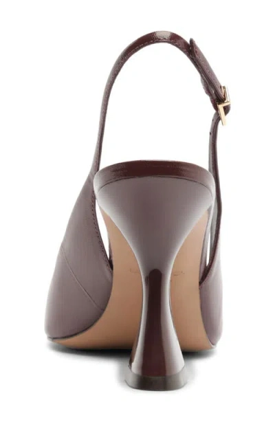 Arezzo Joleen Slingback Pump In Fresh Ruby