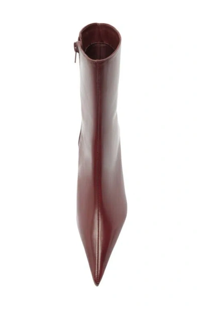 Arezzo Dani Bootie In Fresh Ruby