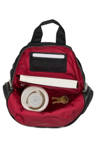 Hammitt Hunter Medium Nylon Cargo Backpack In Black Nylon/gunmetal