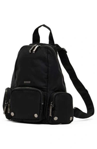 Hammitt Hunter Medium Nylon Cargo Backpack In Black Nylon/gunmetal