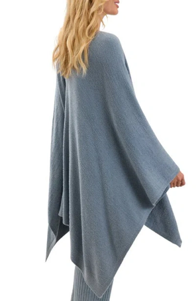 Barefoot Dreams Cozychic Lite Weekend Wrap In Blue