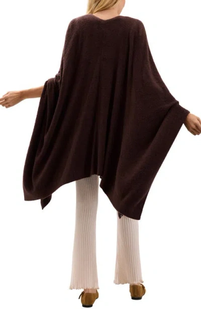 Barefoot Dreams Cozychic Lite Weekend Wrap In Brown