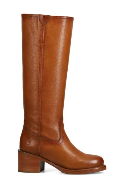 Frye Andy Knee High Boot In Tan