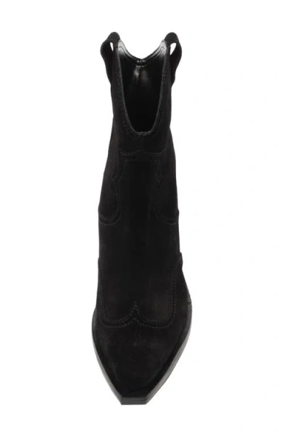 Schutz Nash Leather Bootie In Black