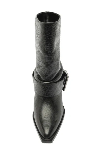Schutz Parker Leather Boot In Black