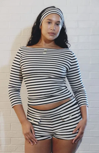 Oddli Headband In Stripe
