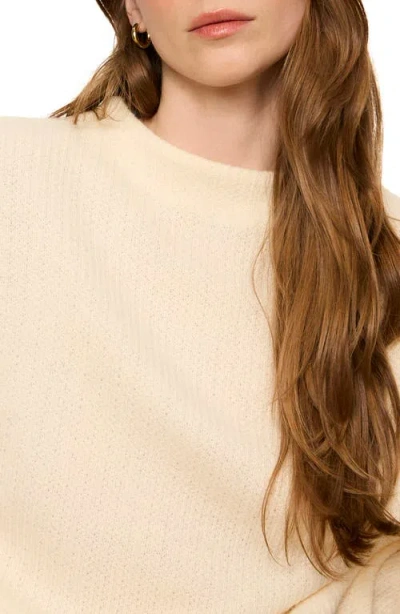 Sanctuary Dolman Sleeve Sweater In Bone White