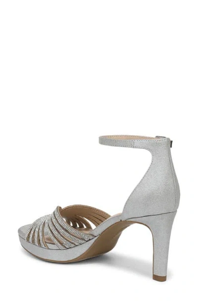 Lifestride Glamorous Platform Sandal In Silver