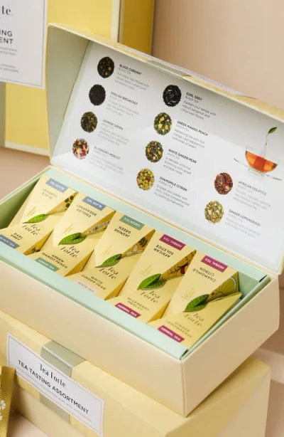 Tea Forte Tea Forté Tea Tasting Bundle 2-piece Set In No Color