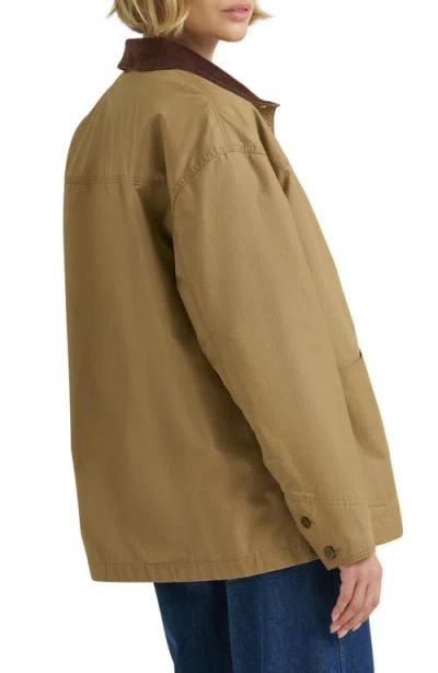 Lee Cotton Chore Coat In Gray