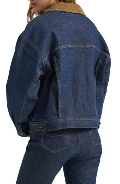 Lee Storm Rider Jacket In Rinse