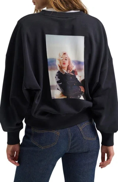 Lee Graphic Sweatshirt In Black