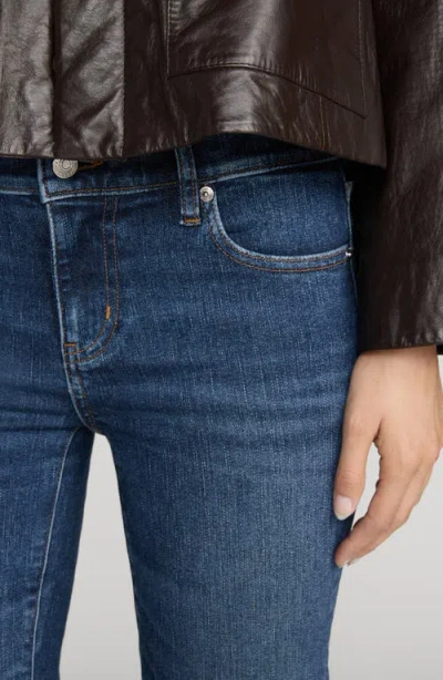 Frame The Pixie Petite Bootcut Jeans In Blue