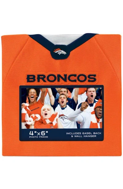Masterpieces Denver Broncos Uniformed Frame In Multicolor