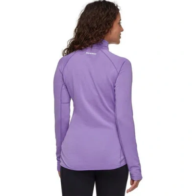 Mammut Aenergy Light ml 1/2-zip Pullover In Purple