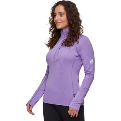 Mammut Aenergy Light ml 1/2-zip Pullover In Purple