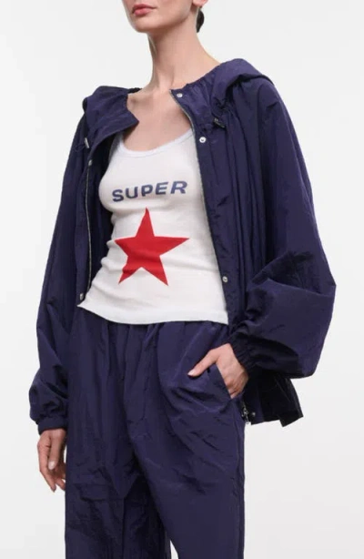 Staud Glide Jacket In Nightfall