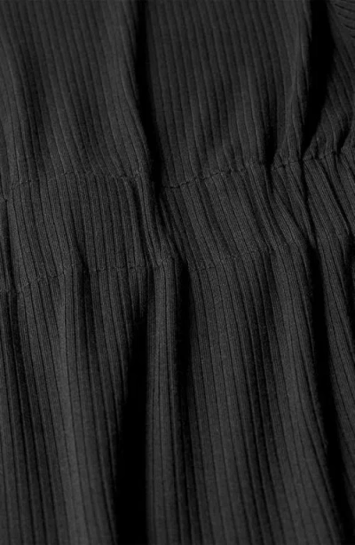 Ugg (r) Myra Rib Robe In Black