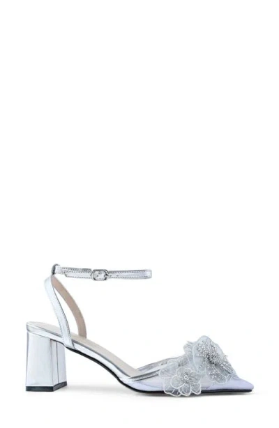 Touch Ups Opal Pointed Toe Pump In Silver
