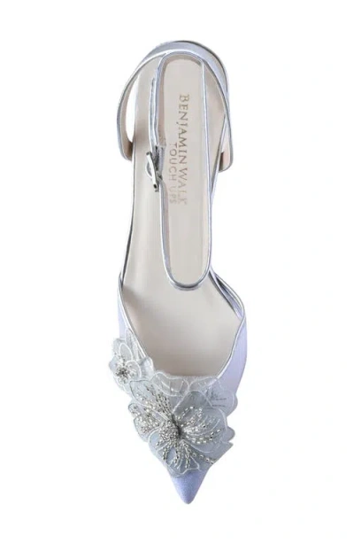 Touch Ups Opal Pointed Toe Pump In Silver