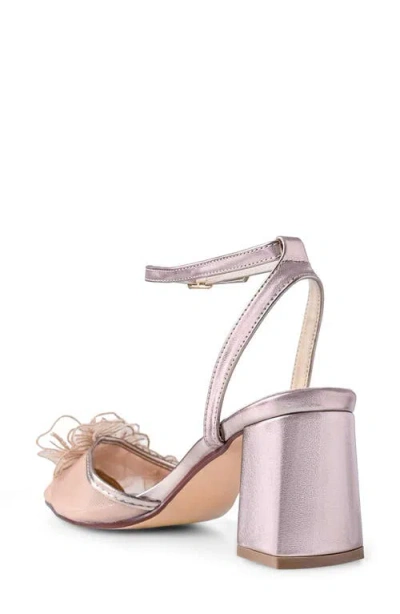 Touch Ups Opal Pointed Toe Pump In Champagne