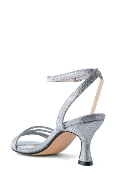 Touch Ups Olive Sandal In Silver