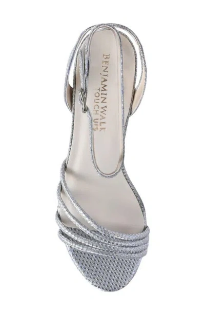 Touch Ups Olive Sandal In Silver