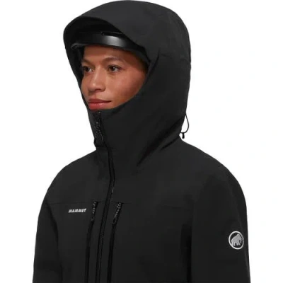 Mammut Stoney Hs Thermo Hooded Jacket In Black