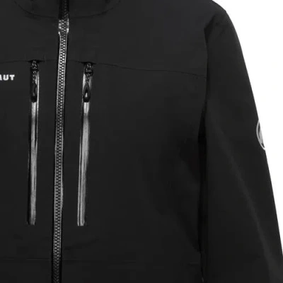 Mammut Stoney Hs Thermo Hooded Jacket In Black