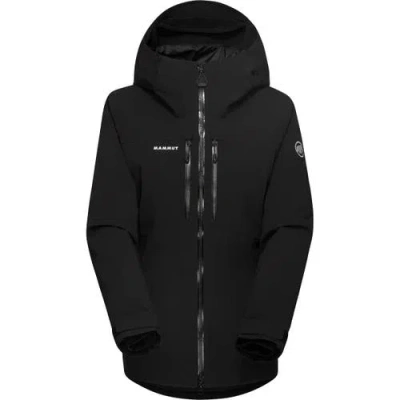 Mammut Stoney Hs Thermo Hooded Jacket In Black