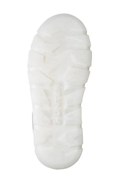 Hunter Maribel Snow Boot In Silver