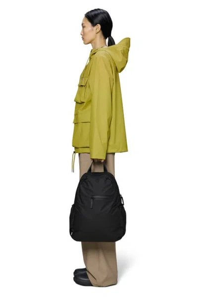 Rains Dash Backpack In Black