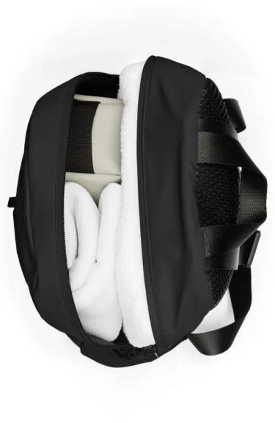 Rains Dash Backpack In Black