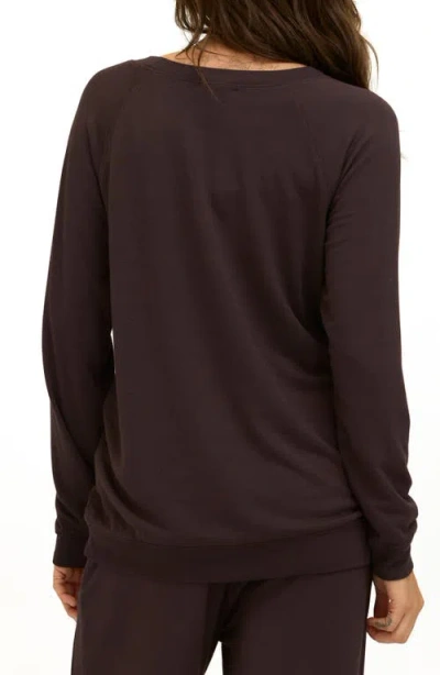 Threads 4 Thought Priscilla Feather Fleece Sweatshirt In Cocoa