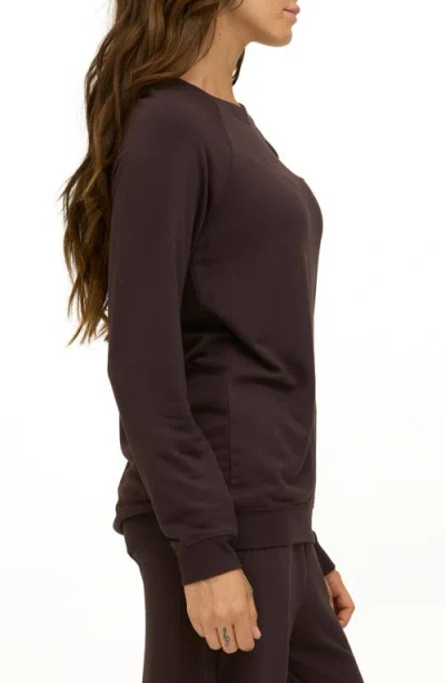 Threads 4 Thought Priscilla Feather Fleece Sweatshirt In Cocoa