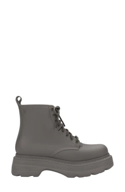 Melissa Coturno Soft Platform Boot In Matte Brown