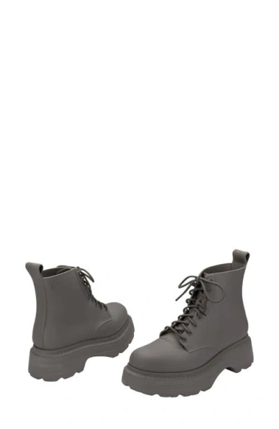 Melissa Coturno Soft Platform Boot In Matte Brown