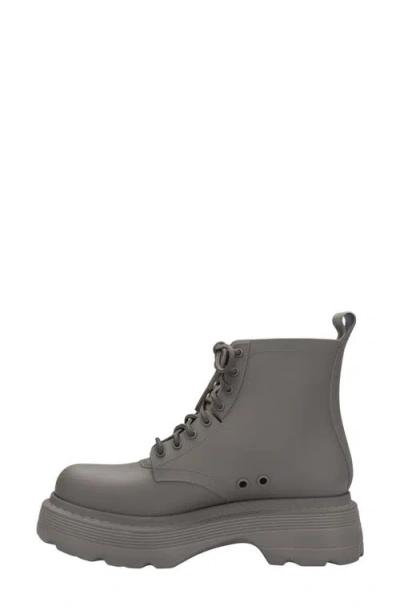 Melissa Coturno Soft Platform Boot In Matte Brown